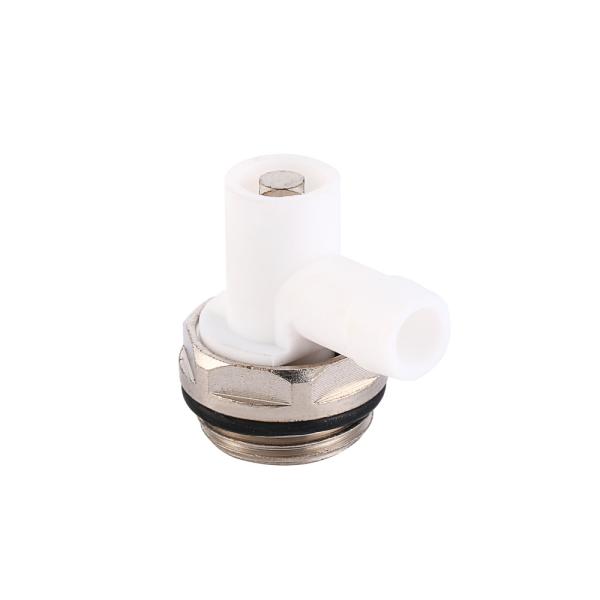 Pb 57-3 Brass Radiator Air Vent Valve Nickle Plated M6 M8