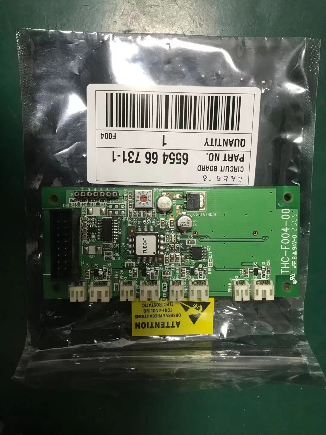 ДОСКА 6554 PCB CONTORL Ryobi доска чернил 66 731 части принтера запасной