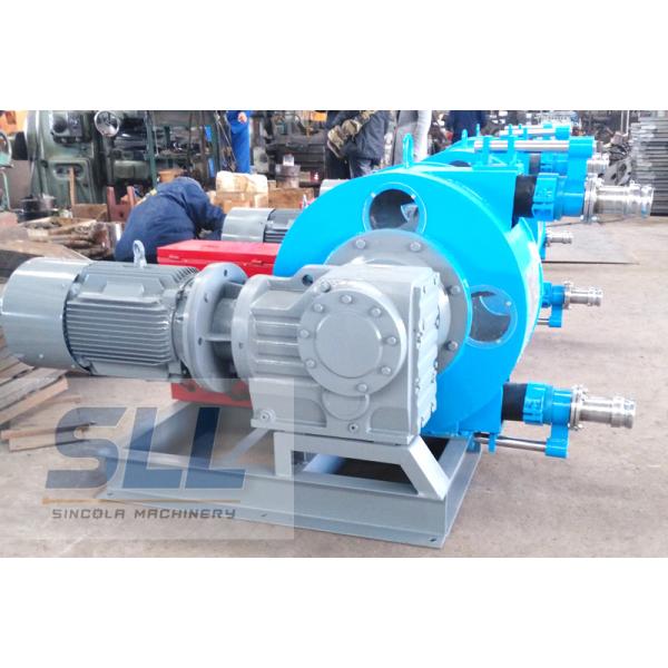 Stainless Steel Hose Squeeze Pump Flow Rate Adjustable Peristaltic Pump For Tunnel