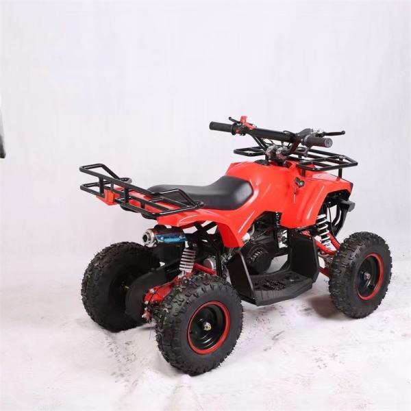 CE Certified 49cc 4 Stroke Gas Powered Kids Quad Bike with Disc Brake and High Voltage