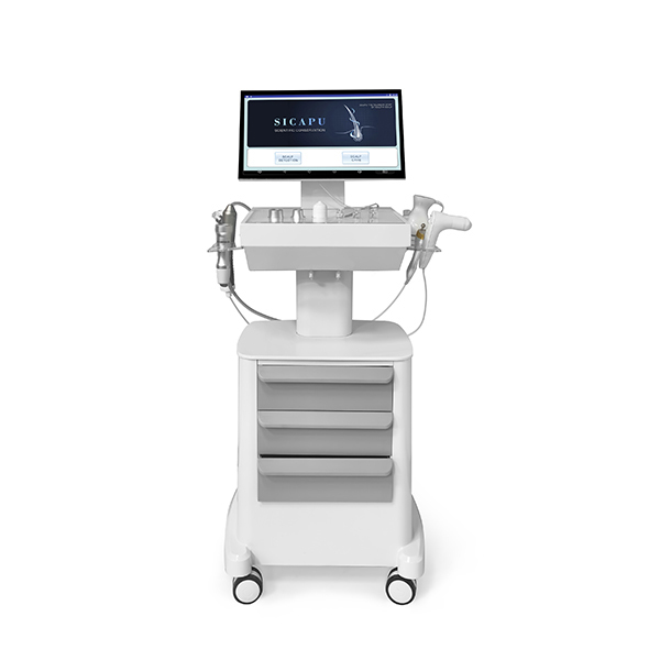 Touch Screen Hair Therapy Machine, Anti Hair Loss Hair Treatment Device with New