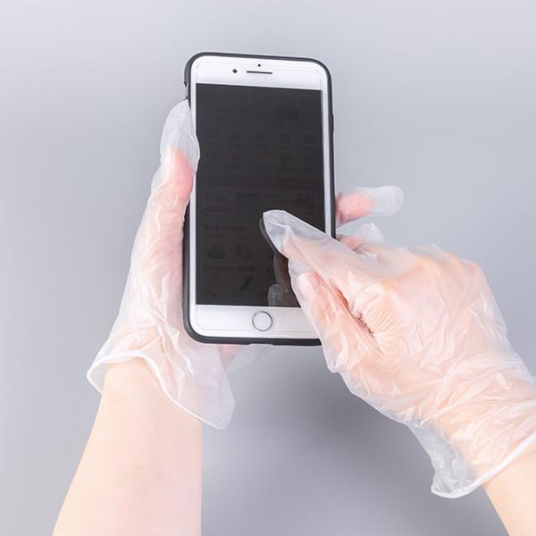 Blue White Latex Medical Surgical Disposable Examination Gloves