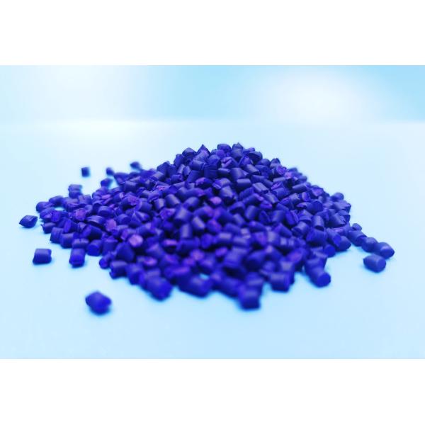 OEM Plastic Purple Color Master Batch For Film Injection Pipe Woven Bag