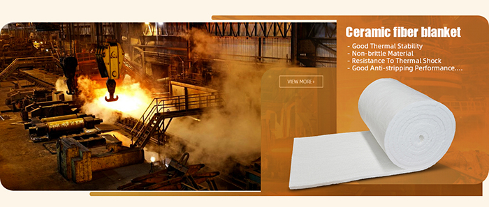 Industrial Furnaces Ceramic Fiber Blanket Boiler Insulation Blanket