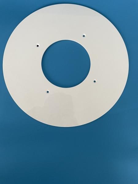 Industrial High Al2O3 99% Aluminum Oxide Ceramic Ring Insulated Wear Resistant