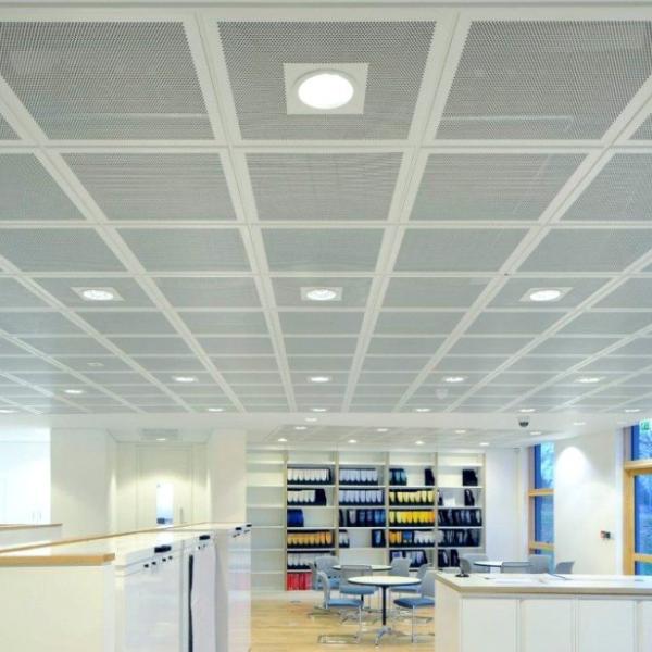 Покрытые порошком потолочные панели из алюминия