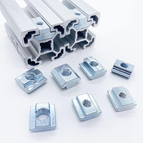 Wholesale M8 Slide-in T-Nut Tee Slot Nut for 4040 4545 5050 Series Aluminum Extrusion Frame Profile