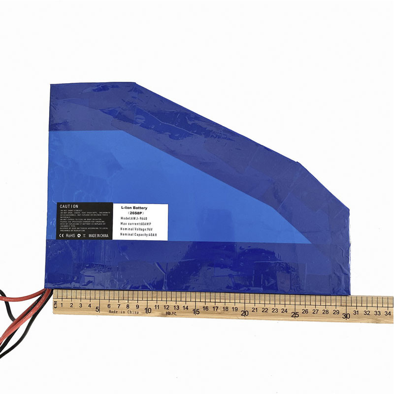пакет 3840Wh литий-ионного аккумулятора 96V 40AH 60AMP для электростанции EV