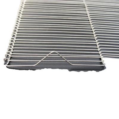 Food Grade 304 Stainless Steel Flat Wire Mesh Conveyor Belts For Bread Baking