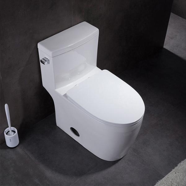 Шар туалета IAPMO CUPC круг супер тихого Commode 1 части сильный топя