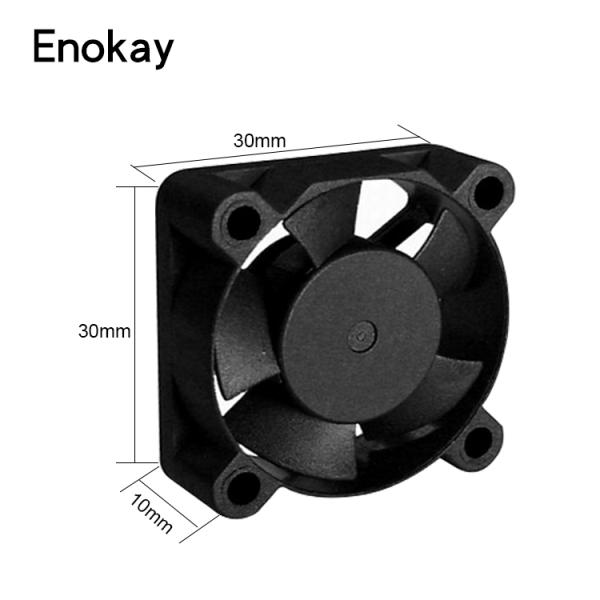 30x30X10mm 0.07A 2.4W DC 24V 3010 Cooling Fan 2pin Interface