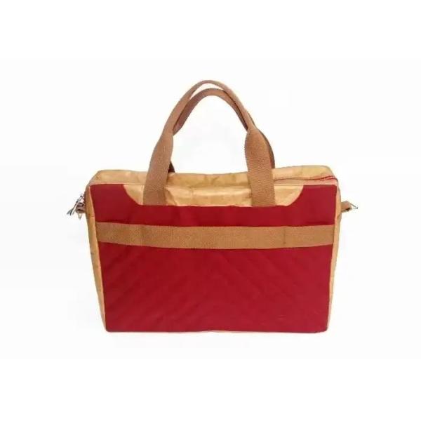 Eco Reusable 15 Inch Washable Paper Bag tyvek paper Laptop Briefcase Tote OEM