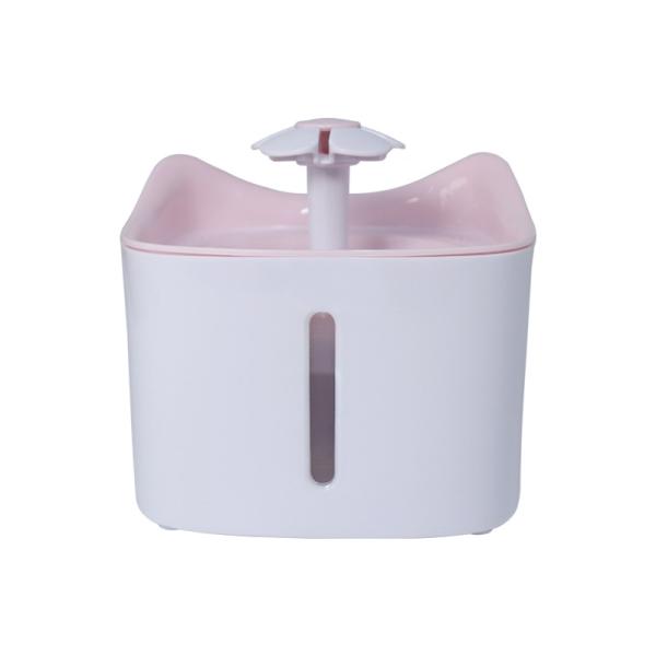 Two Patterns Pet Water And Food Dispenser 1.8L For Cats And Dog Food Water Dispenser