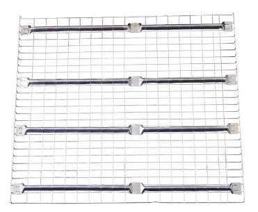 Le Decking évasé galvanisé de grillage de forme lambrisse l'euro système du