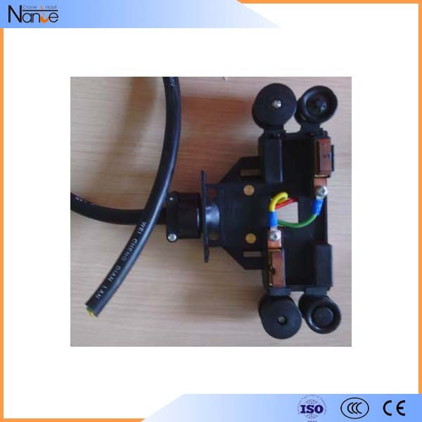 Mutiple Poles Power Conductor Rails System , Outdoor Electric Hoists