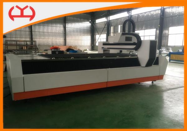 High Strength Industrial CNC Laser Cutter Box Type Design Safety Assured Bilateral Drive System
