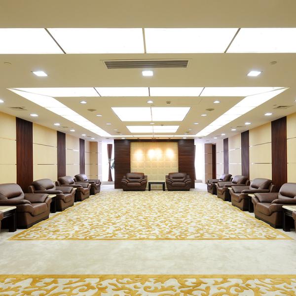 Tufted Wool/Nylon/PP Red Carpet for Hotel Rooms Living Room Bedroom Hallway Fireproof Prayer