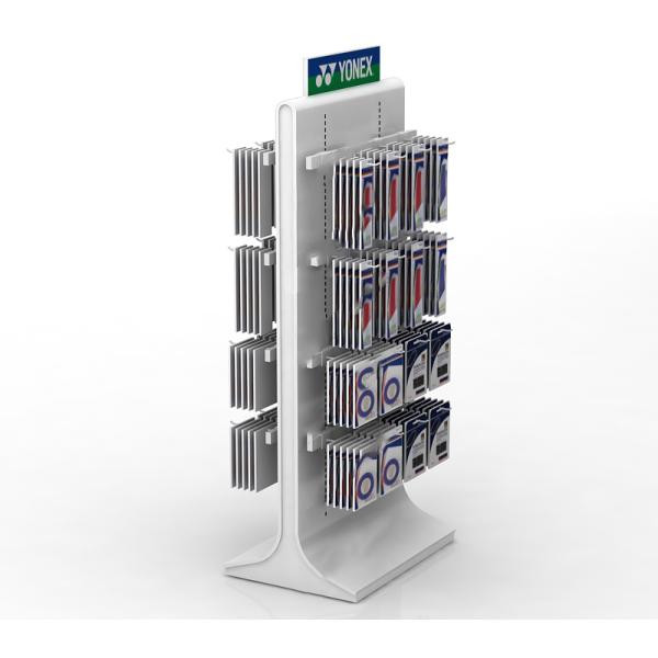 Powder Coating Sports Display Shelves Retail Sock Displays Rack OEM / ODM Welcome