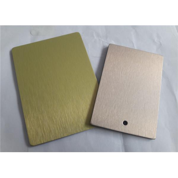 Width Customized Brushed Aluminum Plate Installation Convenient Recycled