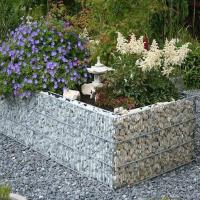 Jardim mergulhado quente Gabions de Devoran, amostra dos painéis de malha da solda disponível
