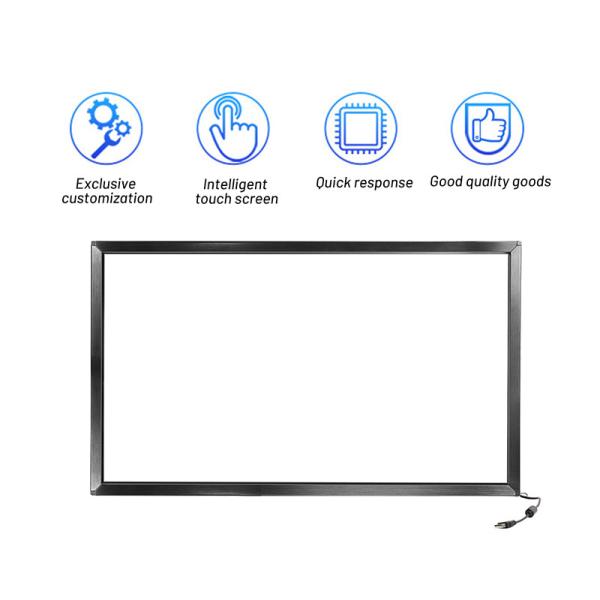 DC 5V Infrared Touch Screen Monitor with RS485 RS232 Communication and 8ms Response Time