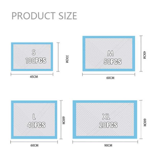 OEM ODM Disposable Biodegradable Dog Hydrophilic Eco Friendly Pet Diaper