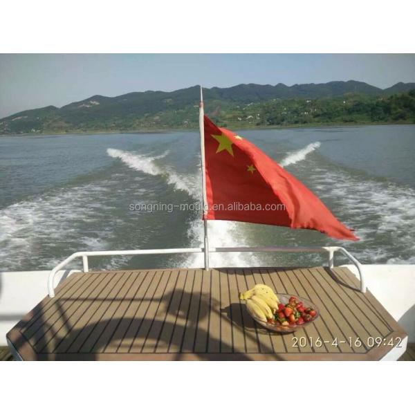 Длинностроительные сады ПВХ яхты Тиковые покрытия Доступные пластмассовые полы для наружного двора