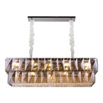 Посветите яркой курят K9, который люстре закоптелого кварца хрустальной люстры Tricolor