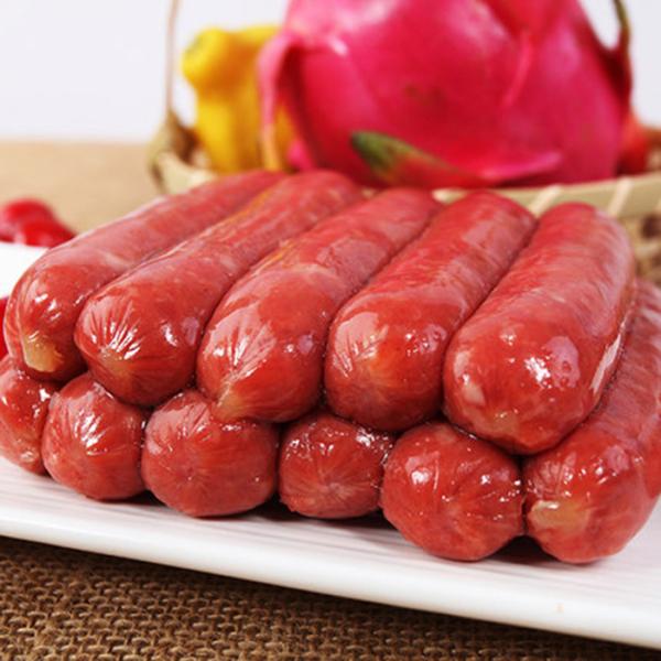 24 mm Cascas de salsichas comestíveis Cor natural Cascas de colágeno fumado para salsichas fumadas