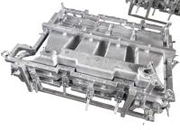 Rotational Moulding Tools For Road Barriers With Heavy Clamps Custom Rotational Molding