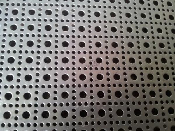 1.2mm hole diameter stainless steel 304 perforated sheet punched metal mesh