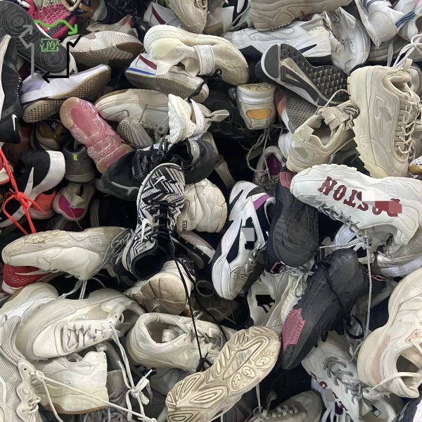 Mix Size Second Hand Brand Women's Shoes Bales Packing 2nd Hand Designer Shoes