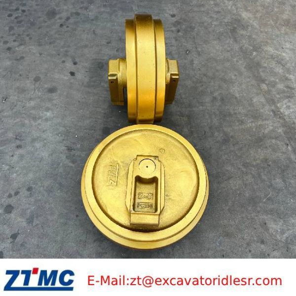 New Undercarriage Parts PC200 Excavator Front Idler For Komatsu