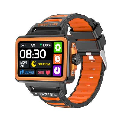 Légère 40g Smart Watch en forme rectangulaire avec écran TFT HD de 1,57 pouces