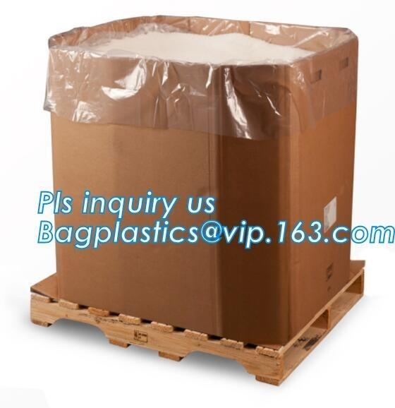 Gusset Pallet Covers-Box Liner, Wrapping Top Pallet Cover, Airport Luggage Cover, Pallet Cap Sheets, Pallet Bags