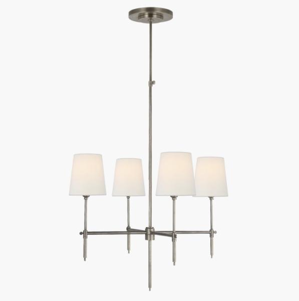 TOB 5002 Bryant Petit lustre 47 O/A hauteur monture de pente incluse hauteur personnalisée disponible