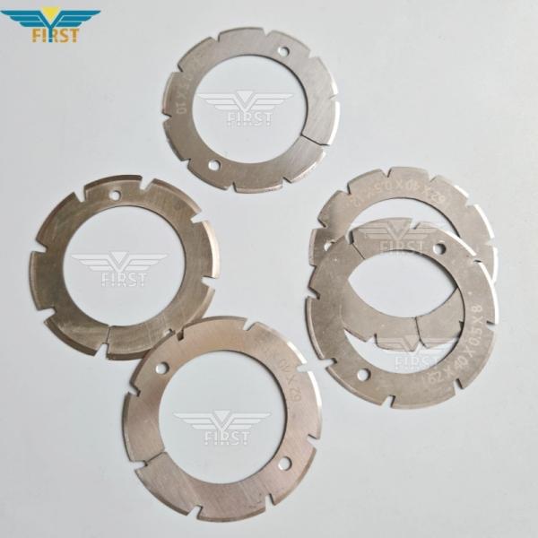 Heidelberg Stahl Folding Machine Cutting Blades In White Steel U Shaped/ V Shaped Options