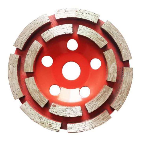 Cup Shaped 125mm Concrete Diamond Grinding Cup Wheel Metal Bond