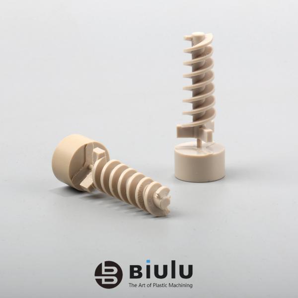 OEM PEEK Plastic Machining Custom  Peek Screw Sapre Part High Performance
