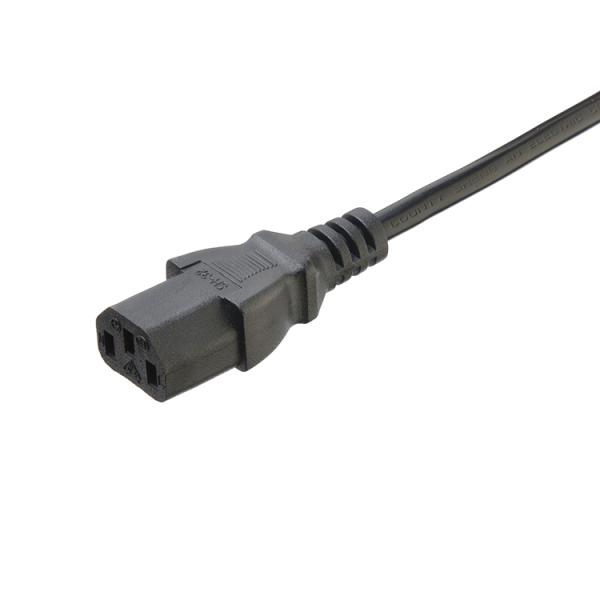 Bared Stranded Copper Conductor Material C13 to C14 AC Power Cords Extension Socket for PDU Computer UPS Server