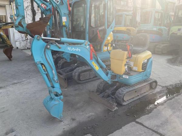 Kubota U10-3 Mini Used Excavator Indoor Working Second Hand Excavator Machine