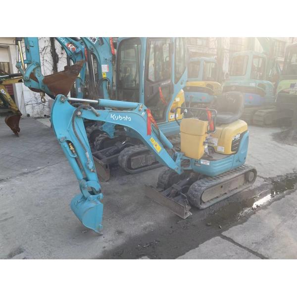 Kubota U10-3 Mini Used Excavator Indoor Working Second Hand Excavator Machine