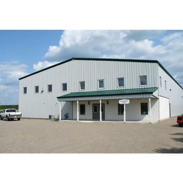 Steel Frame House Customizable Wide Span Design for Industrial Warehouse and House Structure