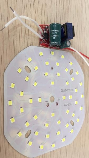 Cool White E14 E26 18w LED Light Bulb SKD Parts Aluminium PC Cover
