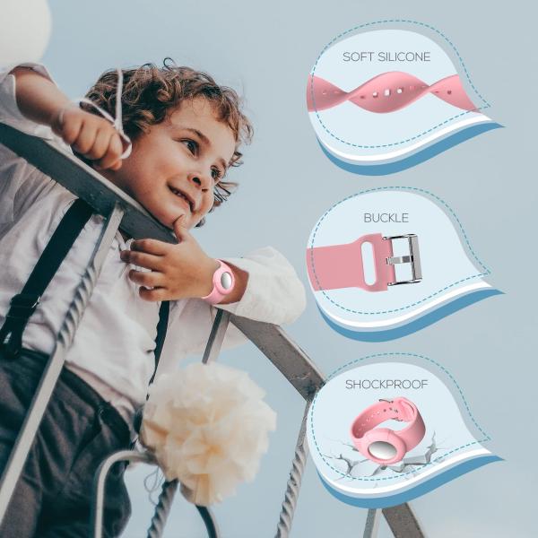 Детский водонепроницаемый силиконовый браслет браслет запястье Легкий GPS-трекер для Apple