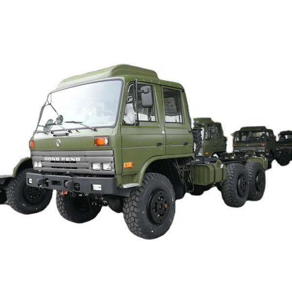 Heavy 6 Wheel Drive Left Steering Civilian 6x6 Desert Off Road Vehicles For Euro 4 Emission Standard