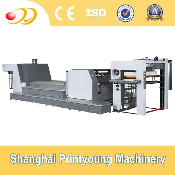 Flexographic Glazing Machine With Chambered Doctor Blade Automatic Cleaning