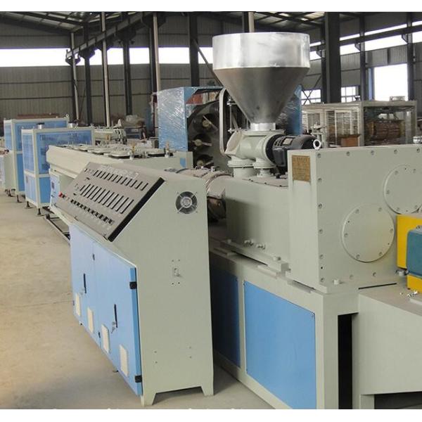 Low Consumption PVC Pipe Plastic Extrusion Machine 35-800kgs / Hour