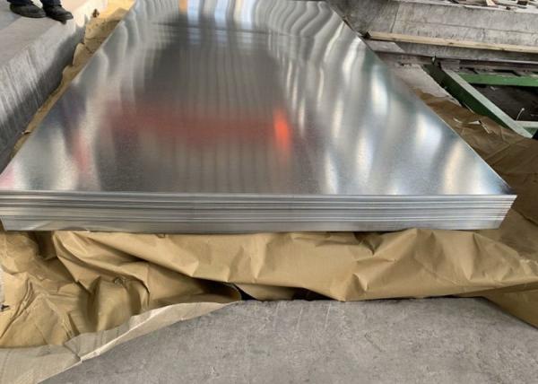 1250mm Width  Big Spangle For Outer Walls Hot Dip Galvanized Zinc Sheets