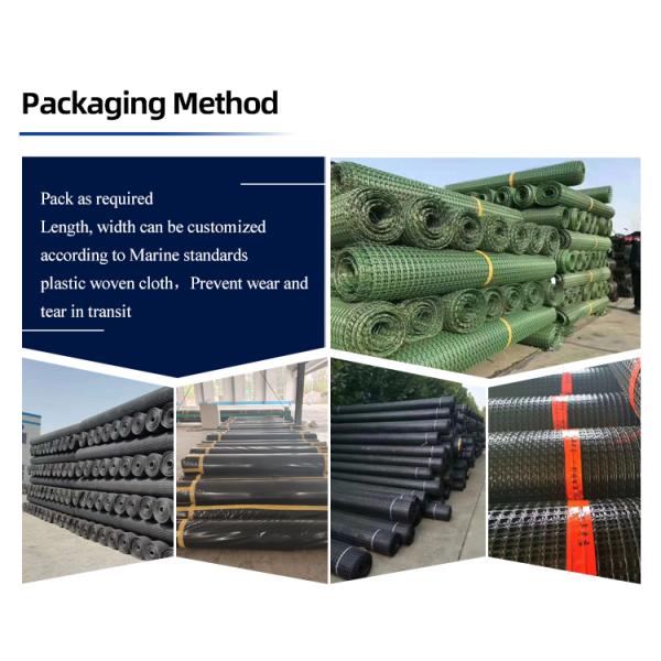 60-60kn Drive Widening PP Biaxial Geogrid Roll Ideal for Civil Engineering Construction